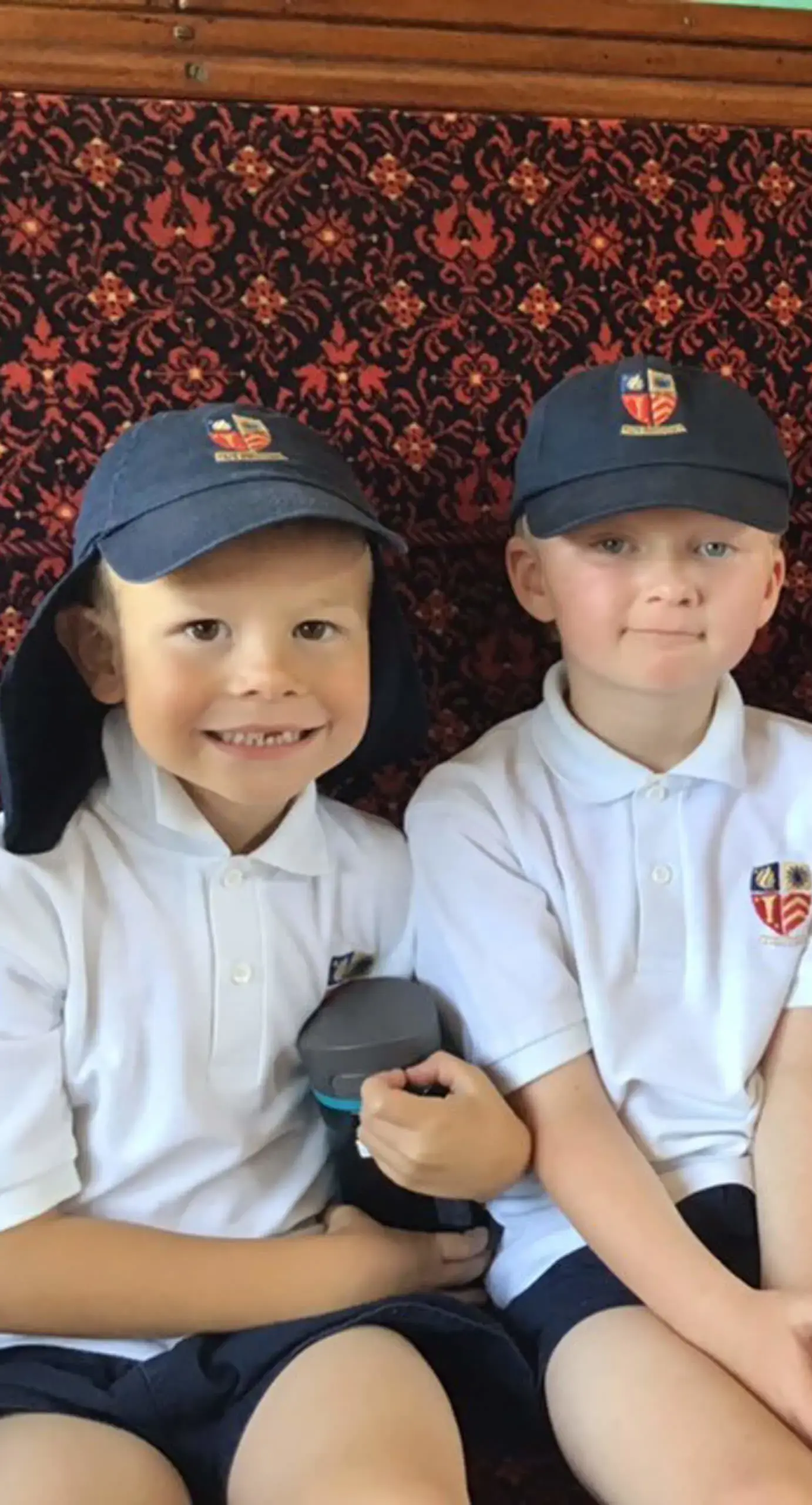 Ryde School Pre-Prep pupils on a train