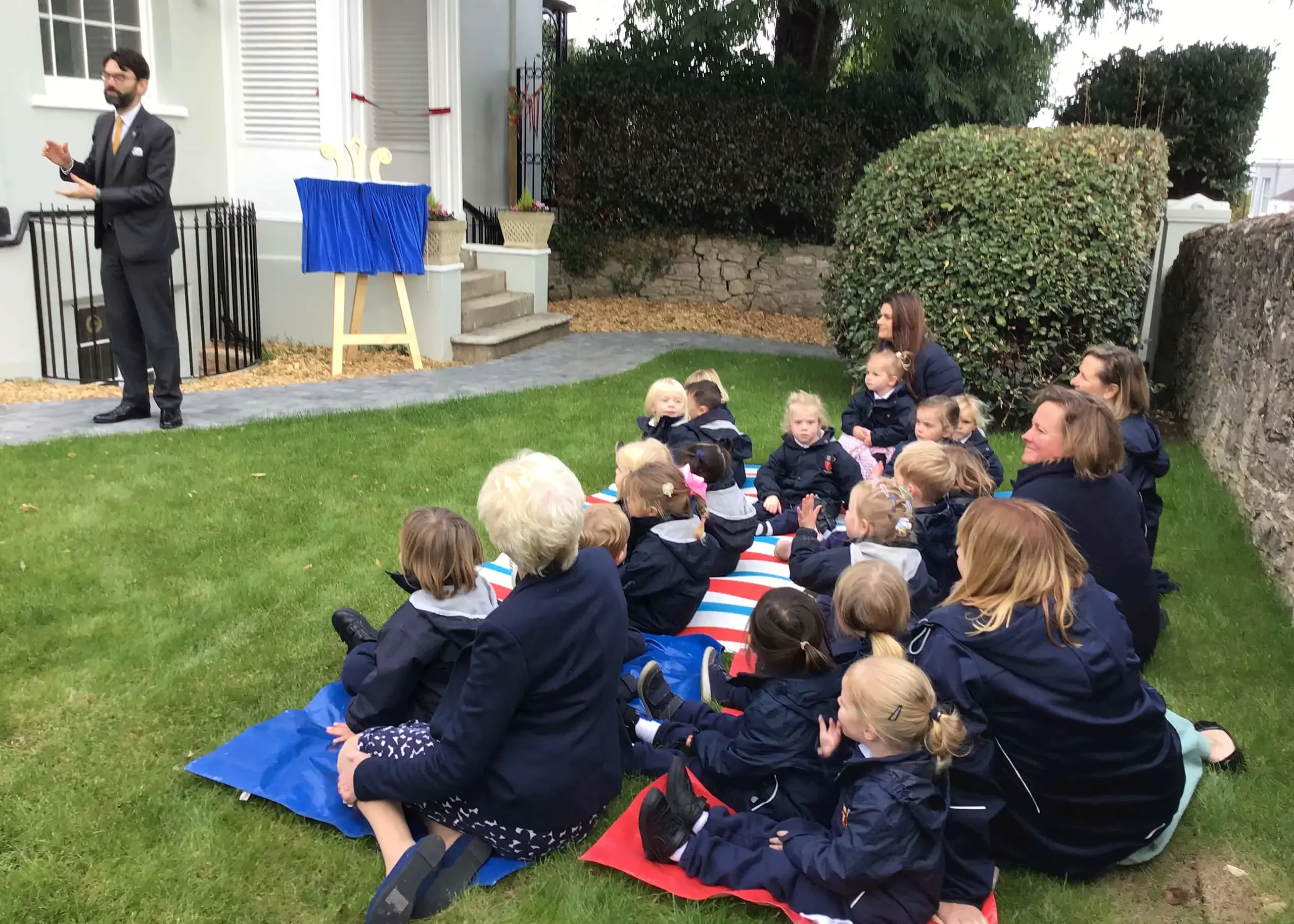 Ryde nursery pupils at official Westhill Nursery Opening