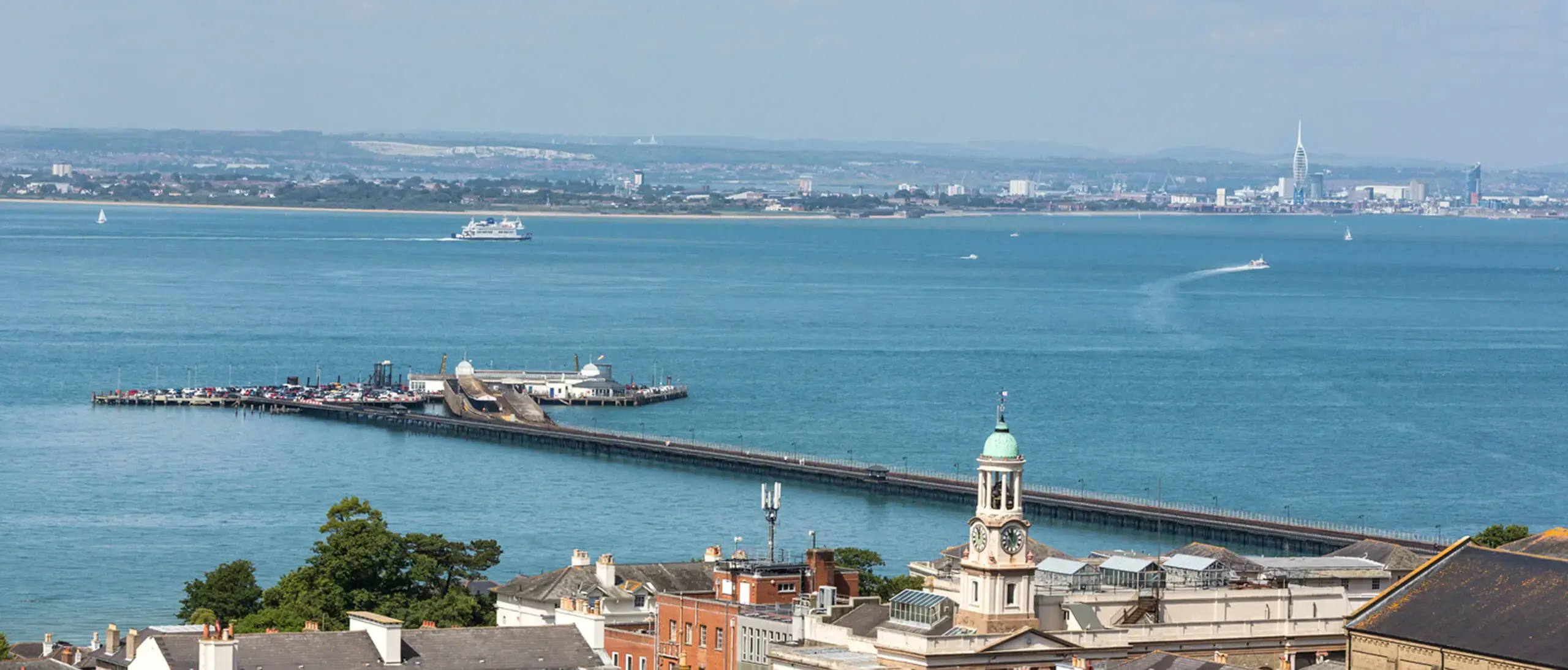 View of the Solent Pier