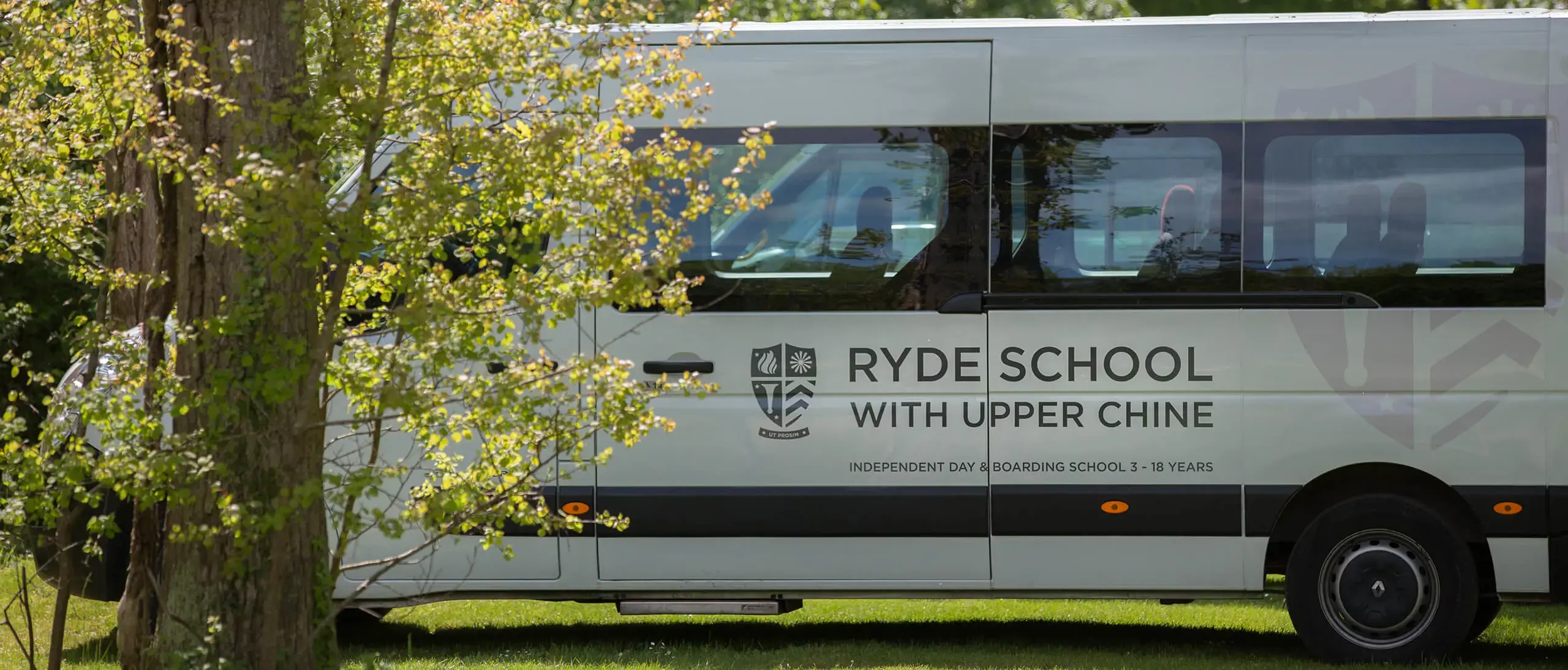 Ryde School mini bus