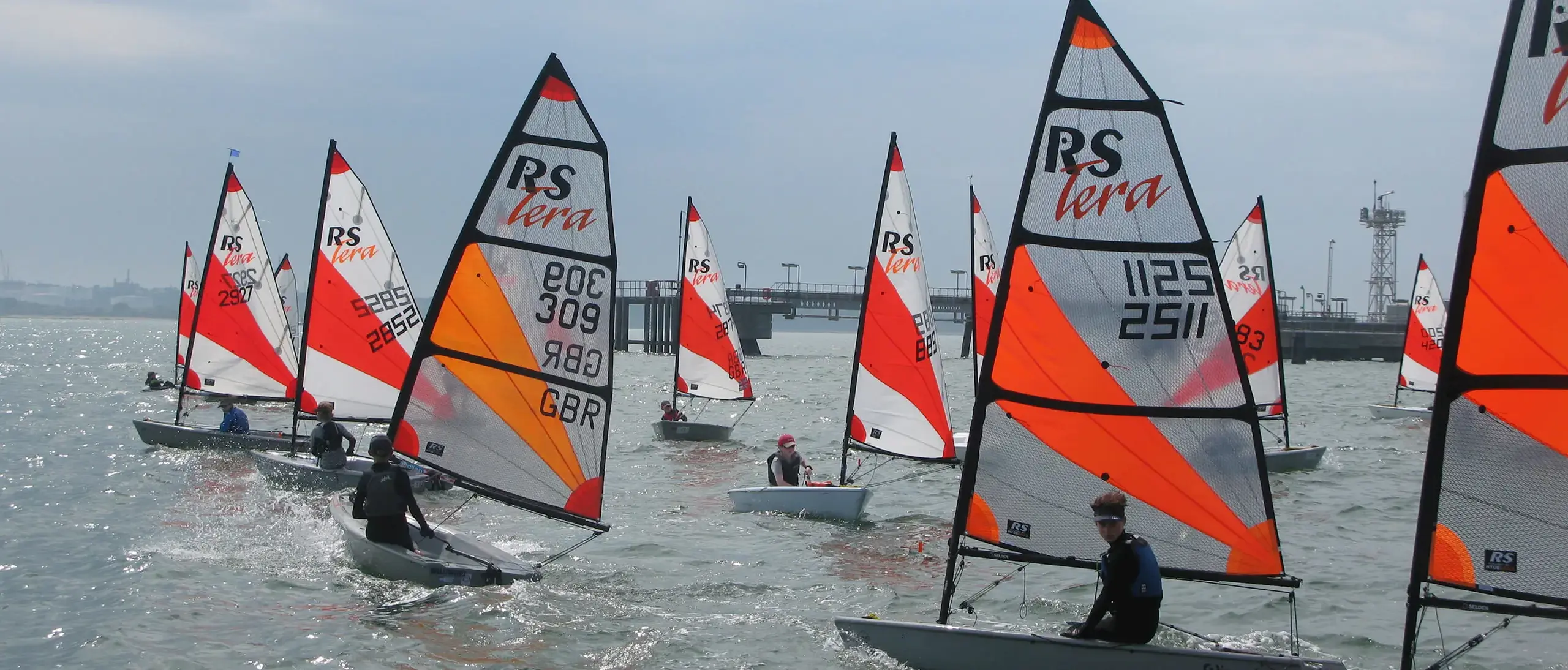 Ryde School Senior Pupils sailing on the Solent