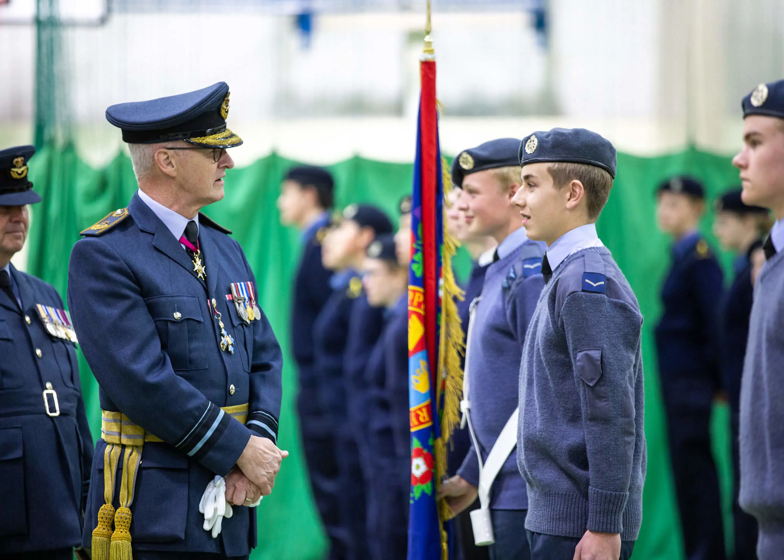 Ryde Senior School CCF Inspection