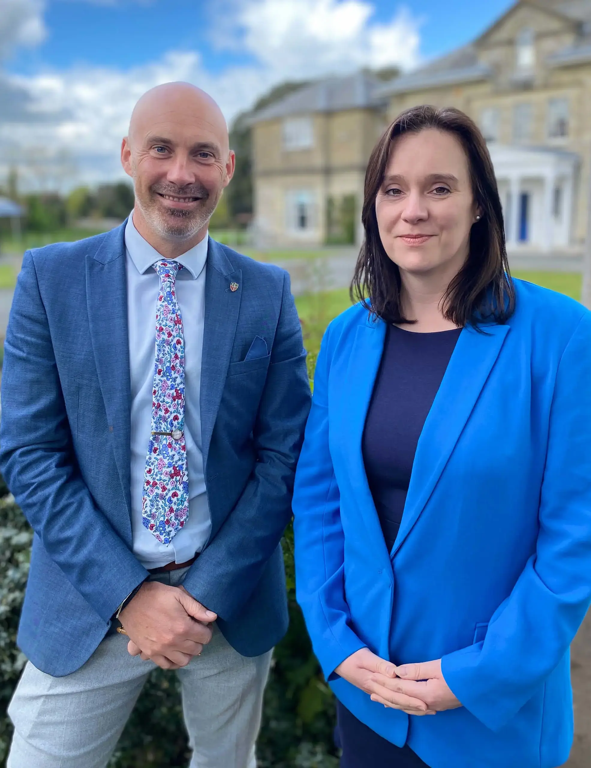 Ed Marsden, Head of Prep and Emily Willetts Head of Nursery & Prep-Prep